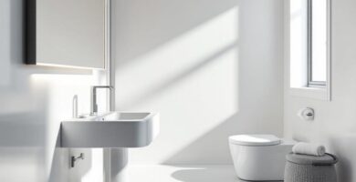 Cómo eliminar olores en baños poco usados