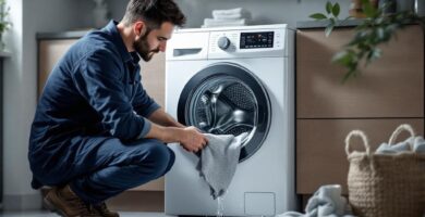 Por qué la lavadora pierde agua y cómo solucionarlo